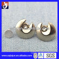 New Style silver metal denim rhinestone buttons